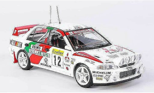 Mitsubishi Lancer Evolution II 1/43 HPI No.12 A.Aghini / S.Farnocchia Rally Monte Carlo 1995 modellini auto