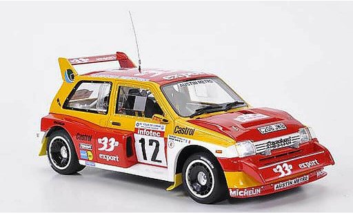 MG Metro 6R4 1/18 Ottomobile No.12 33 export D.Auriol/B.Occelli Rally Frankreich 1986 modellini auto
