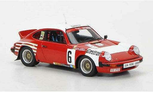 Porsche 911 SC 1/43 Spark No.6 Bastos Racing Team J.P.Gaban P.Snijers / D.Colebunders Rally-Circuit des Ardennes 1983 modellini auto