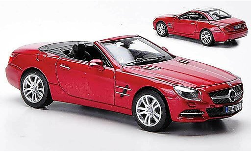 Mercedes Classe SL 500 1/43 Norev (R231) rosso 2012 modellini auto