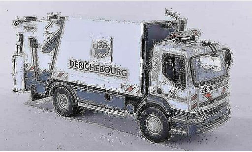 Renault Premium Base 1/43 Norev Mullwagen Derichebourg 2006 modellini auto