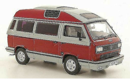 Volkswagen T3 B 1/43 Premium ClassiXXs Dehler-Profi rosso/grigio Sondermodell MCW modellini auto
