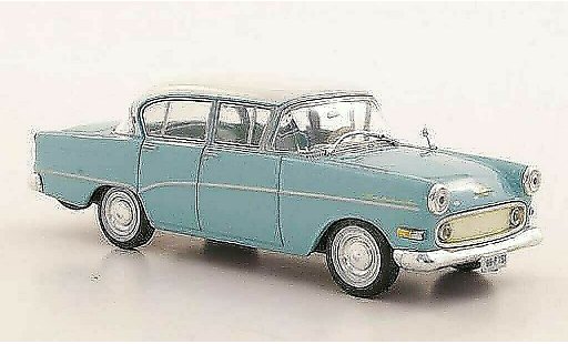 Opel Rekord P1 1/43 WhiteBox blu/bianco modellini auto