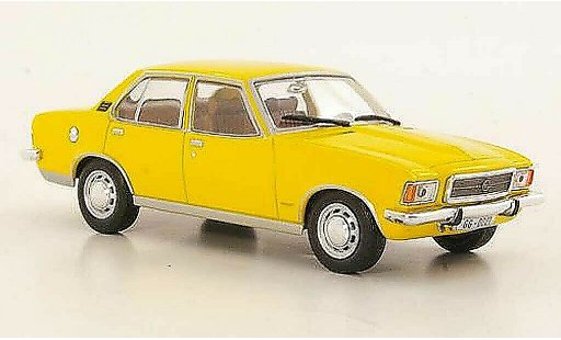 Opel Rekord D 1/43 WhiteBox 2100 Diesel giallo modellini auto