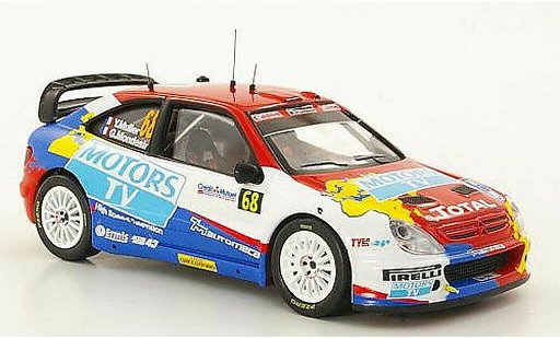 Citroen Xsara WRC 2010 1/43 IXO No.68 Y.Muller / G.Mondesir Rally Frankreich modellini auto