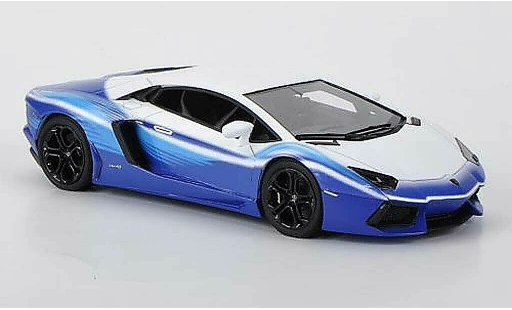 Lamborghini Aventador LP700-4 1/43 Look Smart 'Dreamliner Tribute'' opacobianco/blu modellini auto