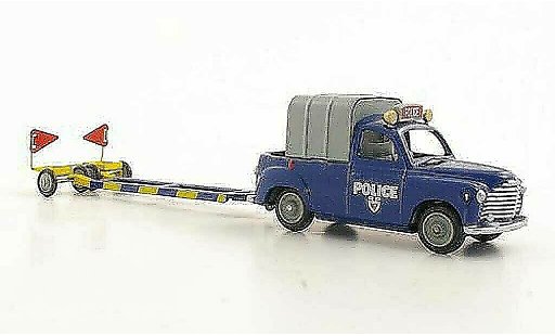 Renault Colorale Base 1/43 CIJ Police avec Anhanger modellini auto