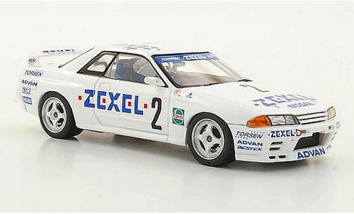 Nissan Skyline R32 1/43 HPI GT-R No.2 Zexel T.Kinoshita / E.Yamada N1 1992 modellini auto