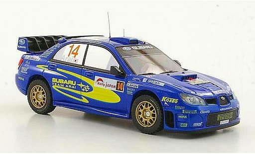 Subaru Impreza WRC 1/43 HPI No.14 Team Arai T.Arai / T.Sircombe Rally Japan 2006 modellini auto