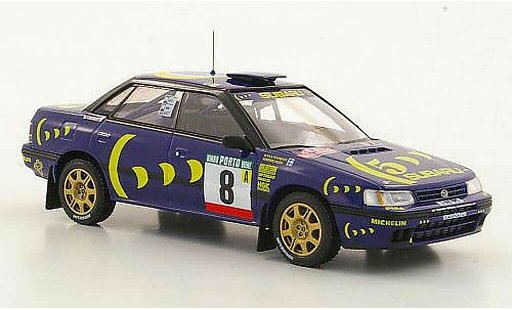 Subaru Legacy RS 1993 1/43 HPI No.8 M.Alen / I.Kivimaki Rally Portugal modellini auto