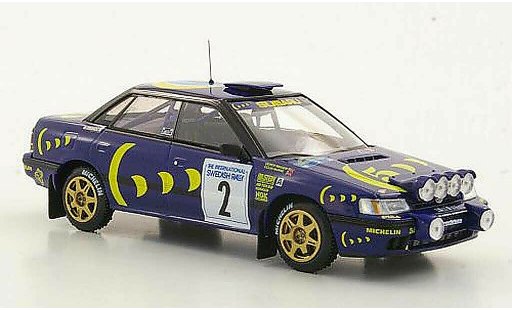 Subaru Legacy RS 1993 1/43 HPI No.2 C.McRae / D.Ringer Rally Svezia modellini auto