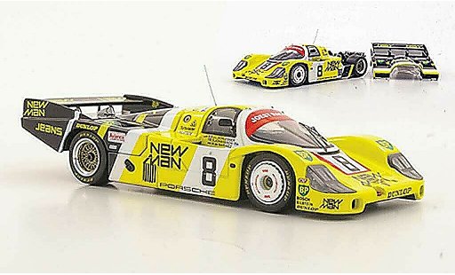Porsche 956 1984 1/43 HPI LH No.8 New Man J.L.Schlesser / S.Johansson / M.de Narvaez 24h Le Mans modellini auto