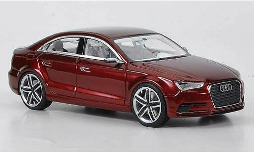 Audi A3 concept 1/43 Look Smart rosso modellini auto