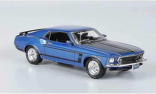 Ford Mustang Boss 302 1/43 Highway 61 blu modellini auto