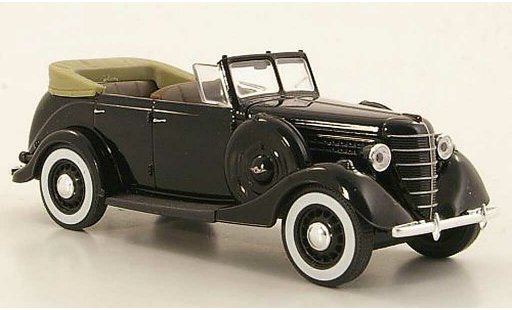 Gaz 11-40 Ouvert 1/43 Nash Avtoprom nero geoffnetes capote modellini auto