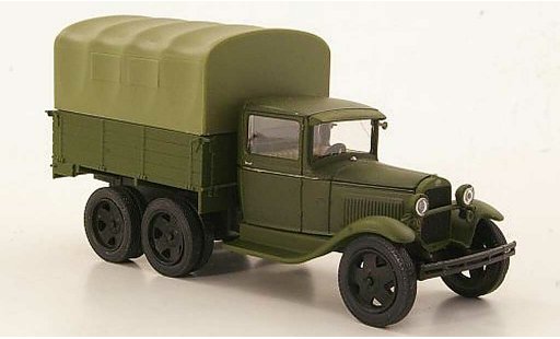 Gaz AAA Base 1/43 Nash Avtoprom verde opaco avec verdeer Plane modellini auto