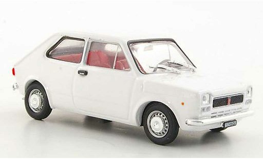 Fiat 127 Berlina 1/43 Brumm bianco 1971 modellini auto