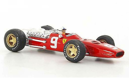 Ferrari 312 F1 1/43 Brumm No.9 C.Amon GNiederlande 1968 modellini auto