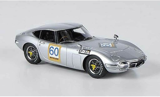 Toyota 2000 GT 1967 1/43 HPI No.60 500km Suzuka modellini auto
