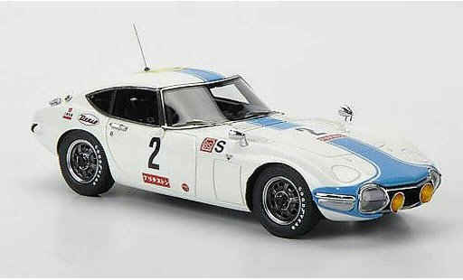 Toyota 2000 GT 1967 1/43 HPI No.2 24h Fuji modellini auto