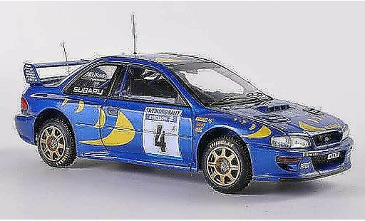 Subaru Impreza WRC 1/43 HPI 97 No.4 K.Eriksson / S.Parmander Rally Svezia 1997 modellini auto