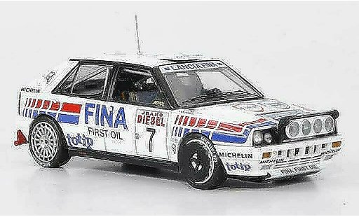 Lancia Delta HF Integrale 16V 1/43 HPI Intregrale No.7 Fina Cerrato/Cerri Rally San Remo 1991 modellini auto