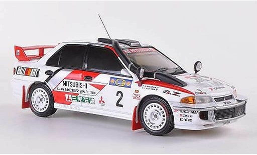 Mitsubishi Lancer Evolution III 1/43 HPI No.2 RalliArt K.Shinozuka / P.Kuukkala Safari Rally 1995 modellini auto