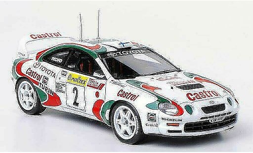 Toyota Celica GT Four 1/43 HPI 1995 No.2 Team Europe / Castrol J.Kankkunen / N.Grist Rally Monte Carlo modellini auto