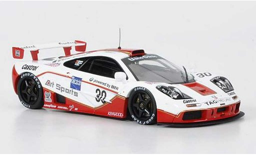McLaren F1 GTR GTR 1/43 HPI No.30 Art Sports Nielsen/Bscher/Kox 24h Le Mans 1996 modellini auto