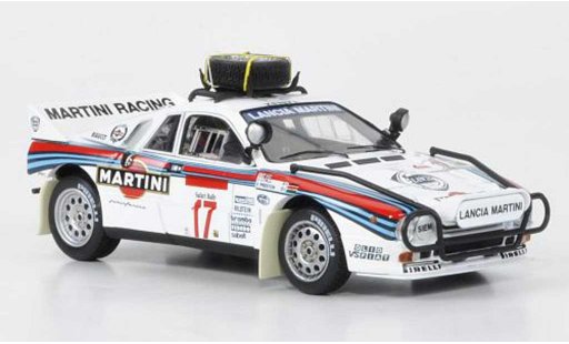 Lancia 037 Rally 1/43 HPI No.17 Martini Safari 1984 modellini auto