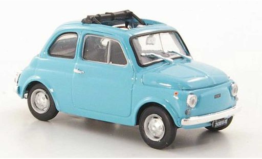 Fiat 500 R 1/43 Brumm aperta turchese 1972 modellini auto
