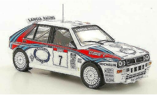 Lancia Delta HF Integrale 1/43 Hachette No.7 P.Bugalski / D.Giraudet Tour de Corse 1992 modellini auto