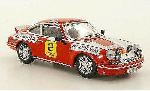 Porsche 911 Carrera 1/43 Hachette 930 911 No.2 M.Etchebers / M.C.Etchebers Rally 2000 Virajes 1974 modellini auto