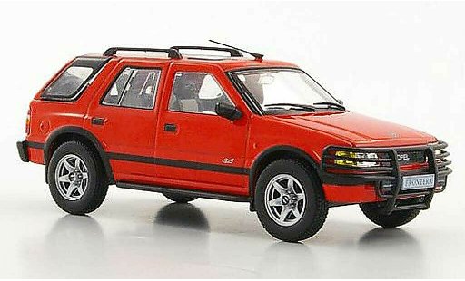 Opel Frontera A 1/43 Hachette rosso (ohne Magazin) 1991 modellini auto