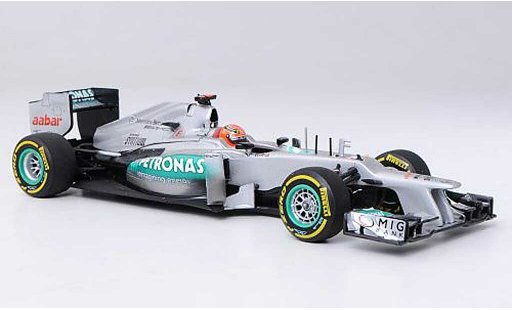Mercedes F1 2012 1/43 Minichamps AMG Petronas W03 No.7 M.Schumacher -Saison modellini auto