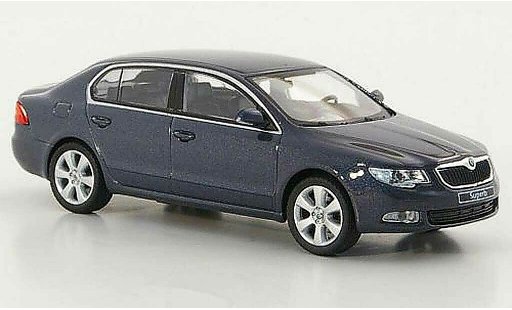 Skoda Superb 2009 1/43 Abrex II blugrigio modellini auto