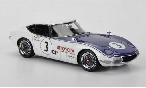 Toyota 2000 GT 1968 1/43 HPI No.3 D.Jordan SCCA modellini auto