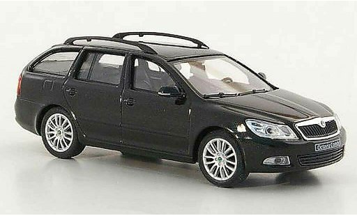 Skoda Octavia Combi 1/43 Abrex II nero 2008 modellini auto