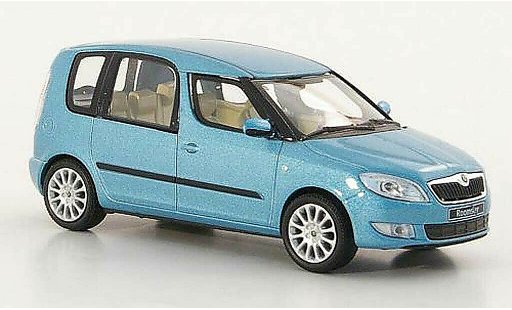 Skoda Roomster Base 1/43 Abrex blu 2010 modellini auto