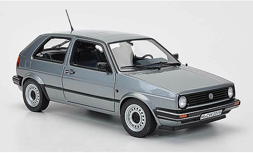 Volkswagen Golf Base 1/18 Norev CL grigio Sondermodell MCW 1987 modellini auto