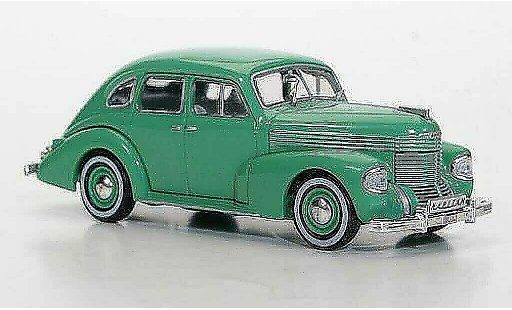 Opel Kapitan Vorkrieg 1/43 Hachette verde (ohne Magazin) 1938 modellini auto