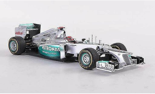 Mercedes F1 2012 1/43 Spark AMG W03 No.7 Petronas M.Schumacher GP Monaco modellini auto
