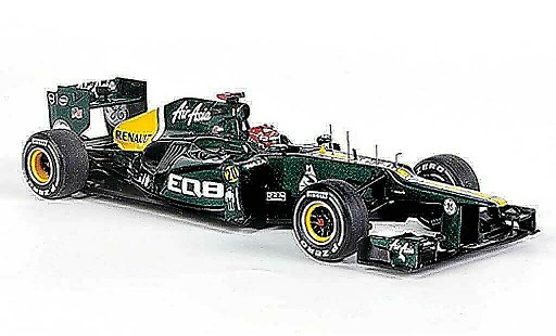 Caterham F1 CT01 2012 1/43 Spark No.20 H.Kovalainen GP Malaysia modellini auto