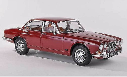 Jaguar XJ6 6 1/18 Paragon Series 1 2.8 nero-rosso RHD 1971 modellini auto