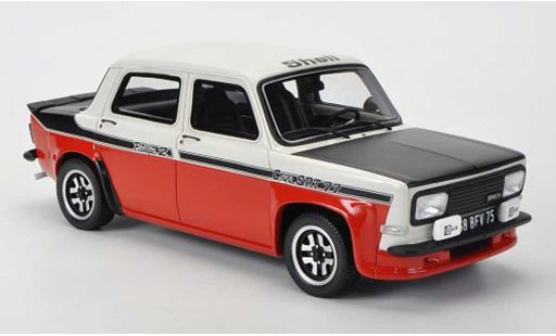 Simca 1000 Rallye 2 SRT 1/18 Ottomobile Rally 2 Coupe 77 bianco/rosso/opaconero modellini auto