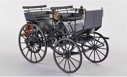 Mercedes Daimler Base 1/18 Norev Motorkutsche nero 1886 modellini auto