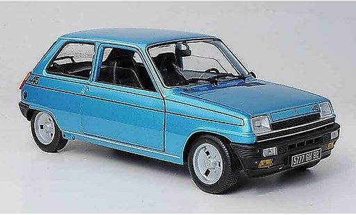 Renault 5 Alpine 1/18 Norev blu 1977 modellini auto