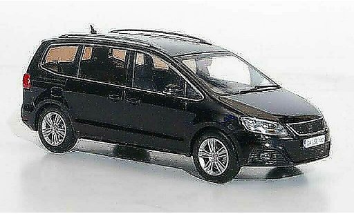 Seat Alhambra Base 1/43 Hachette nero 2010 modellini auto