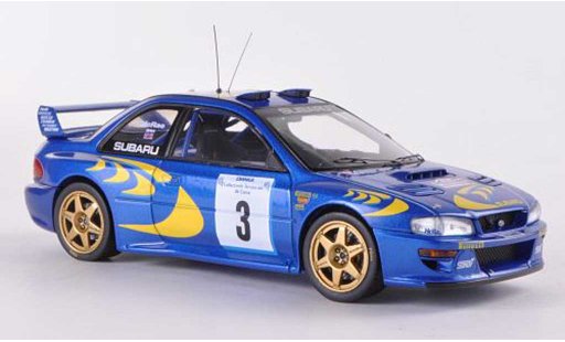Subaru Impreza WRC 1/43 HPI 97 No.3 C.McRae / N.Grist Tour de Corse 1997 modellini auto