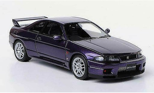 Nissan Skyline R33 1/43 HPI GT-R V-Spec () lilla RHD 1995 modellini auto